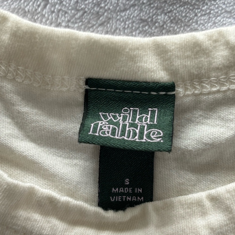 Wild Fable Off-White Tee